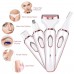 YOUKUKE Cordless Ladies Shaver 4 in 1 Electric Shaver for Women Rechargeable 