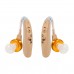 YOUKUKE F-138D BTE Hearing Aids Mini Digital Sound Amplifier Enhancer Behind The Ear (2 Pack)